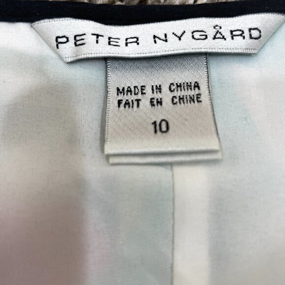 Peter Nygard Women Size 10 Floral A-Line Silk Skirt Lined Side‎ Zip Multicolor - Picture 3 of 6